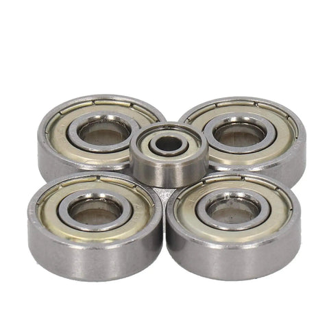 LM8UU Linear Bearing Upgrade Kit For 3D Printers With Motor Shaft Coupler And GT2 Timing Belt Pulleys Featuring Heavy Duty Stainless Steel And Aluminum Alloy Parts For Rock Solid Zero Wobble Printing On i3 Rigs