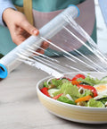 Grab And Go 16 Piece Shrink Wrap Dispenser Set For Moving Pallets Fits 3 Inch Film Core Plastic Pallet Handles In Blue And Green 8 Pairs For Easy Packing Shipping And Storage, blue dispenser wrapping salad bowl