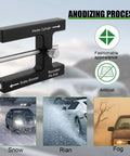 Front view Amazon Sandfren brake booster adjustment tool, aluminum magnet design, push rod gauge, universal SUV/Truck/RV