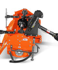 48 Inch Rotary Tiller For 3 Point Hitch Cat 1 And 2 Gear Drive With PTO Shaft Included And Slip Clutch, side view