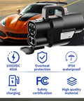 Heavy Duty CCS2 To GBT DC Adapter 400 Amp Fast EV Charging Connector with high quality material, waterproof design, and overheat protection.