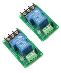 Two Heavy Duty 5V 30A Single Channel Relay Module With Optocoupler Isolation And High Low Level Trigger For Industrial Control Applications
