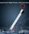 Beefy Mini Electric Linear Actuator 12V DC With Built In Limit Switch High Speed Low Noise Waterproof Outdoor Ready 6 Inch Stroke
