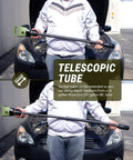 Telescopic tube for Heavy Duty Electric Fuel Pump Shuttles Diesel And Gasoline Hella Fast From 55 To 275 Gallon Drums Or IBC Totes.