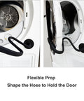 Magnetic Front Load Washer Door Prop and Holder with Strong Magnet and Flexible Hose for Better Ventilation and Airflow
