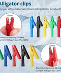 Back Probe Kit 35 Piece Automotive Test Leads Set With Storage Box Five Large Alligator Clips