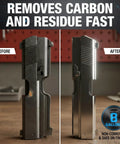 Heavy Duty Ultrasonic Gun Cleaning Fluid One Gallon Pro Strength Mixes Into Eight Gallons strips carbon and buildup from firearm part.