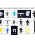 730 Piece Bumper Clip Kit For Dacia Spring 2021 2027 All In One Heavy Duty Push Type Retainer Set With Fastener Remover Tool Save Time And Money On Car Repairs No Fuss. 17 styles clips