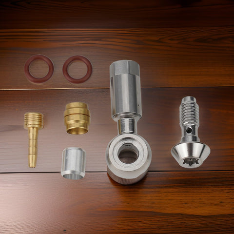 Pro Grade Metal Hydraulic Banjo Fitting For Mountain Bike Disc Brake System MT4 MT5 MT6 MT7 MT8 Leak Free Connection