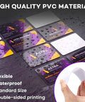 Top Shelf Blank PVC Cards CR80 Size White Plastic Zero Gripes Printing On Every Mainstream ID Badge Machine Thirty Mil Thick on a table.