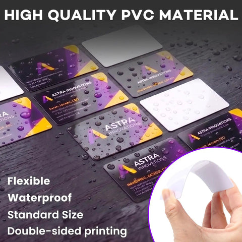 Top Shelf Blank PVC Cards CR80 Size White Plastic Zero Gripes Printing On Every Mainstream ID Badge Machine Thirty Mil Thick on a table.