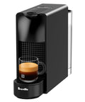 Tiny But Mighty Espresso Machine For Home Use With 25 Second Heat Up And Auto Shut Off, Barista Grade Single Serve Espresso In A Sleek Mini Unit, Capsule Pod Compatible, Energy Saver, Piano Black Finish