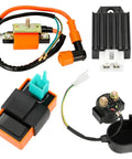 Ignition Coil CDI Box Starter Solenoid Relay Voltage Regulator For Taotao Coolster 110cc 125cc Chinese ATVs Quads Dirt Bikes