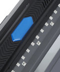 Close-up of Hands Free Desktop Barcode Scanner for 1D 2D and QR Codes with IR Auto Sensing, USB plug and play, LED indicator