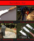 Hella Durable Silicon Carbide Bench Grinder Dressing Stick 24 Mesh Medium Grit Stone for sharpening sickles and axes.