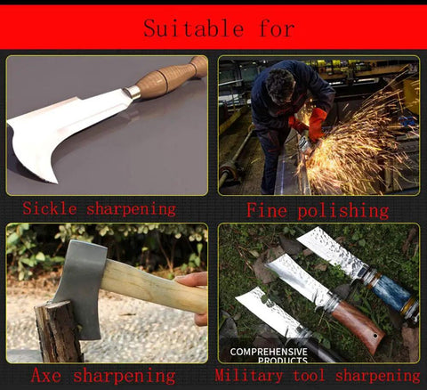Hella Durable Silicon Carbide Bench Grinder Dressing Stick 24 Mesh Medium Grit Stone for sharpening sickles and axes.