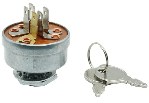 Riding Lawn Tractor Ignition Switch Replacement For MTD John Deere Toro Snapper Scag Mowers With 3 Position 5 Terminals Durable