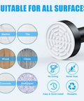 Adjustable Shower Curtain Rod 32 To 80 Inches No Drilling Spring Tension Rustproof Stainless Steel Anti Slip Never Collapse Easy To Install Bathroom Curtain Rod Black end cap and surface compatibility chart