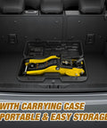 2.5 Ton Trolley Jack With Carrying Case Hydraulic Low Profile Floor Jack For Cars Lift With Single Piston Pump 5500 Lb