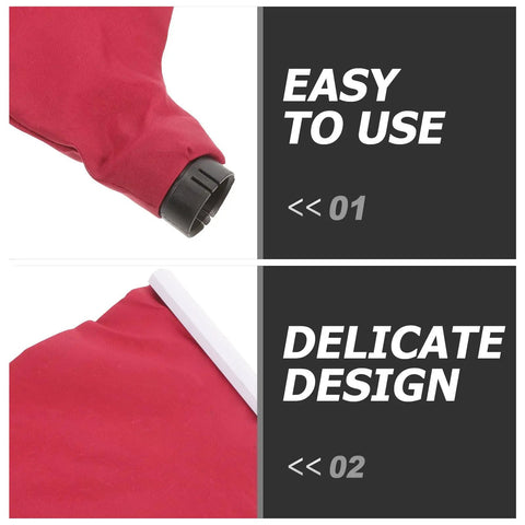 Heavy Duty 4 Inch Woodworking Belt Sander Dust Collection Bag With Reusable Debris Catcher And No Hassle Quick Snap Mount close-up of connector and fabric design