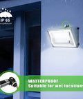 2 Pack Dusk To Dawn Photocell Sensor Switch For Outdoor Lights Auto On Off Day Night Photoelectric Sensor 110 To 240V shown in use