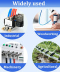Blue PU Air Hose 6mm OD 4mm ID 32 Ft 10 M Pneumatic Tubing For Air Compressor uses in industrial, woodworking, machinery, agriculture