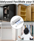 4 Pack 150Lb Heavy Duty Magnetic Door Catches For Cabinets Closets Wardrobes Cupboards Kitchen Bathroom 3.74 Inch Stainless Steel With Screws