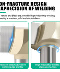 Pro Grade T Slot And Groove Router Bit 1/2 Inch Shank image showing high-frequency welded connection for durability.