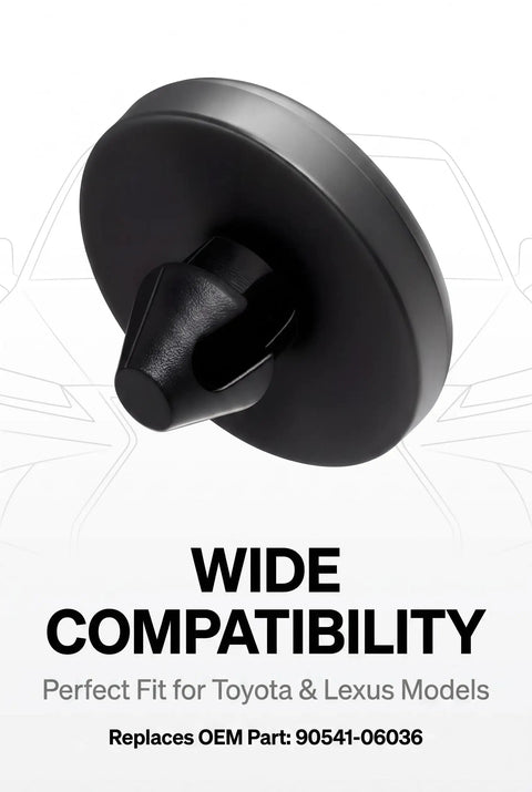 Heavy Duty 4 Pack Rubber Brake Pedal Stop Pads For Daily Drivers Durable Black Auto Switch Guards Built Tough For City Cruising With Zero Lag And Sweet Pedal Feel, black rubber switch with knob.