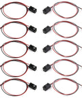 Five Pack Infrared Break Beam Sensor Modules With Through Beam Photoelectric Switches, NPN Output, multiple sensors shown