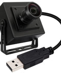Front view of 1080P 120FPS High Speed USB Camera with M12 Wide Angle 12MP IMX577 Sensor and USB connector