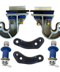 Lower Hood Pivot Kit With Hood Bracket And Engine Hood Hinge Pivot Bolts And Bushing Assembly With Mount Bracket For 377 378 379 Trucks