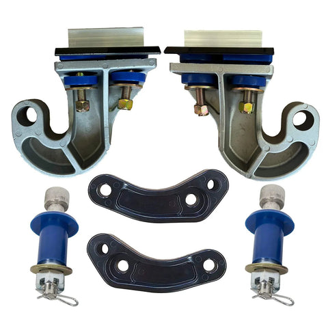 Lower Hood Pivot Kit With Hood Bracket And Engine Hood Hinge Pivot Bolts And Bushing Assembly With Mount Bracket For 377 378 379 Trucks