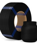 PLA Basic Refill Filament 1.75mm Black 1kg for Reusable Spools and Most 3D Printers, Precise Dimensional Tolerance ±0.02mm