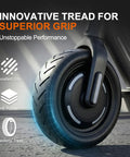 Detailed 8.5 By 2 Electric Scooter Tire And Inner Tube Set Replacement Go-To Upgrade For 50/75-6.1 with innovative tread design.
