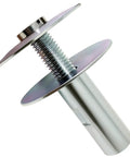 Pro Level Airway Buffing Wheel Extension Adapter For Angle Grinders And Rotary Buffers With 5 8 11 American Threads, steel hub with threads.