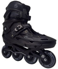 4 Wheel Inline Skates Black Size 6 For Men And Women Top Notch Boot With Durable Outer Shell And Breathable Honeycomb Memory Sponge