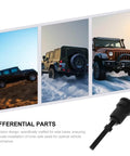 Front Axle Seal Installation Tool Kit For Off Road Vehicle Dana Axles Shaft Type Seal Puller With Differential Bearing Remover