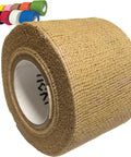 Topshelf Tan Drumstick Grip Tape Woven From Soft Cotton Gauze To Bust Sweat Slippage And Land Nailed Stick Control Pro Grade 30ft roll.