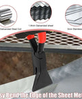 Three Piece Sheet Metal Bending Pliers Set With Straight 45 Degree And 90 Degree Jaws For Bending And Flattening on metal sheet