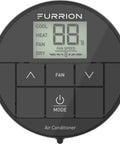 Chill HE RV Thermostat Single Zone Wall Control With Backlit LCD Heat And Cool Modes Dry Mode Auto Fan Two Speed Settings 12V Power