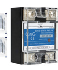 Solid State Relay SSR 25A 3 to 32 VDC Input 24 to 480 VAC Output Single Phase Go To Pro Grade Module with plastic cover