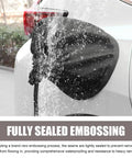 Badass Waterproof EV Charger Port Cover With Smack Shut Magnetic Lock For Electric Cars And Hybrids protects from rain with its sealed design.