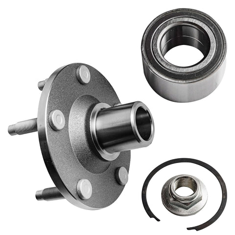 Front Wheel Bearing Hub Assembly for Ford Escape 2001-2012, Mazda Tribute 2001-2011, Mercury Mariner 2005-2011, 5 Lug, Non ABS Direct Fit