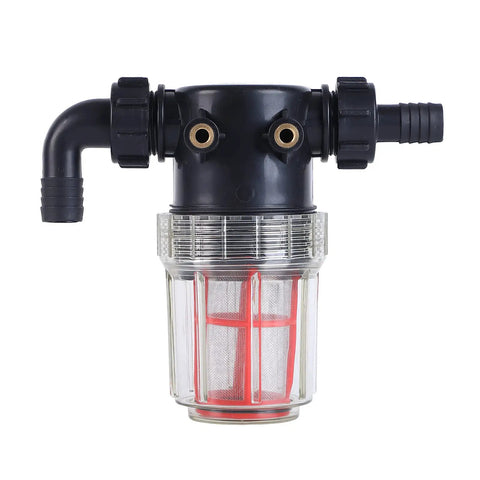Heavy Duty 3/4 Inch And 1/2 Inch Hose Barb Filter Stainless Steel 304 Sediment Filter For Pressure Washer Inlet Water