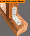 8 Pcs White L Bracket Corner Mounts 2 By 2 Inch Heavy Duty 304 Stainless Steel Shelf Supports Rock Solid Countertop Reinforcement Scratch Guard Edges Tough As Nails Build No Sweat Install Shop Grade Home Fixtures for wooden corner support.