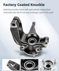 Front Right Wheel Hub Bearing Knuckle Assembly For Ford Focus 2006 Through 2011 Four Lug 2.0L 2.3L 2.5L Engines LK004 698406