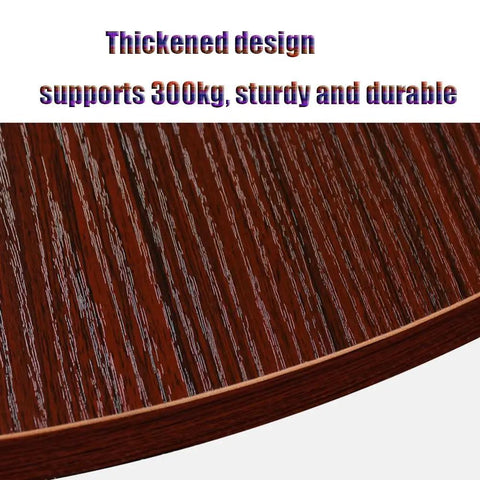 Heavy Duty Wooden Lazy Susan Rotating Dining Table Turntable Large Round Serving Platform for Kitchen with thickened 300kg capacity.