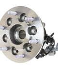 Dead Nuts Fit Front Right Wheel Bearing And Hub Assembly With Abs Cable For 2004 To 2012 Chevrolet Colorado Gmc Canyon Isuzu I350 I370 4 Wheel Drive close-up view of hub assembly.