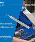 Pro Grade Lathe Angle Machinist File 10 Inch Smooth Cut Rectangular Hand File With Two Safe Edges in use on lathe machine